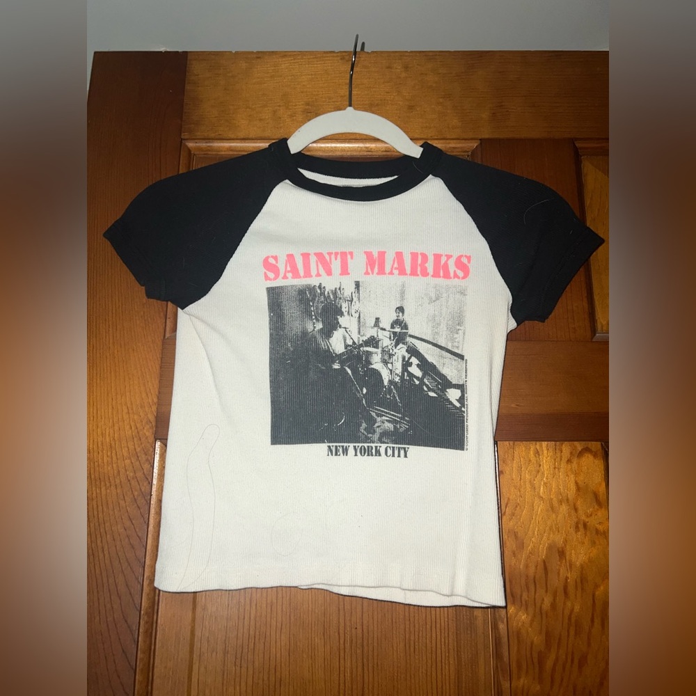 Brandy Saint Marks baby tee